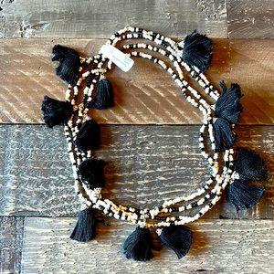Roller Rabbit POM POM Necklace.